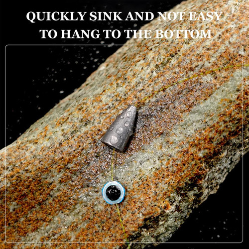 Hooks Rigged Line Kit Texas Riggs Para Pesca Con Pesas De Lu