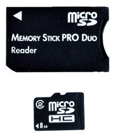 Cartão De Memória Microsd 8gb C/ Adaptador 