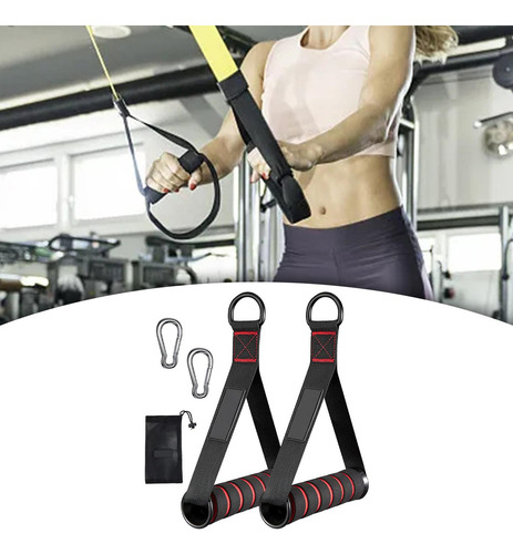 Pacote Com 4 Alças De Exercício 6 X 2, 4 Peças De Alças