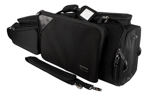 Protec Pl239 Platinum Series Tenor Trombón Gig Bag, Negro