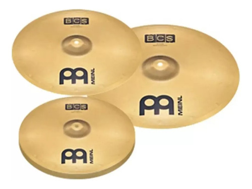 Set De Platillos Meinl Bcs 14 16 18 Funda Gratis Bcs141618