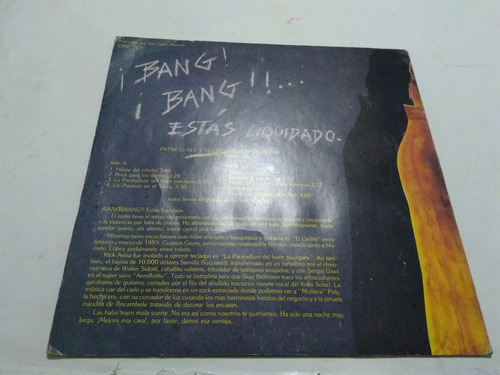 Sus Redonditos De Ricota Bang Bang Estás Liquidado Vinilo Estándar (Usado)