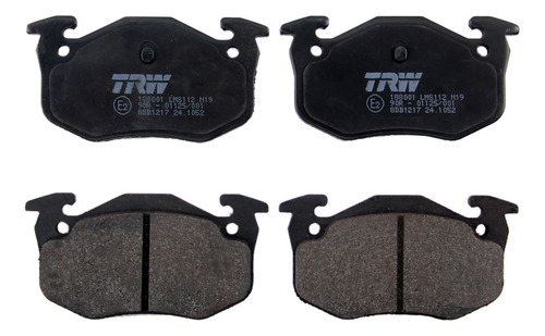 Balatas Orgánicas Tra Peugeot 206 2006 2007 2008 Trw