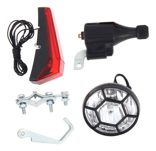 Juego De Luces Dynamo Bike, Generador De Fricción De Repuest
