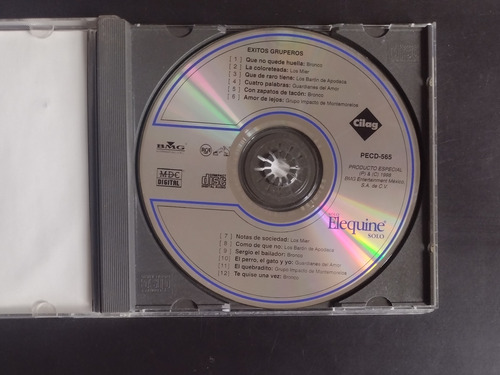 Cd Solo Elequine Exitos Gruperos Bronco Los Mier Guardianes (Usado)