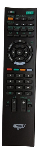Control Remoto P/pantallas 3d Tipo Sony Bravia 125-737 Radox