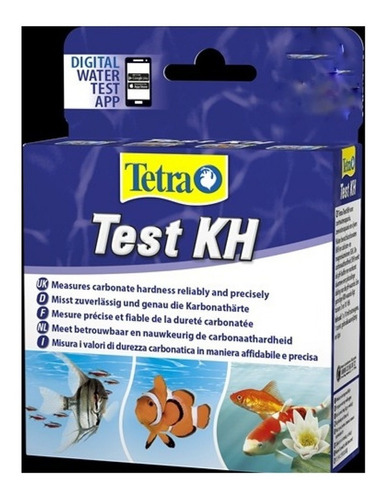 Tetra Test Kh Dureza De Carbonatos Para Acuarios 