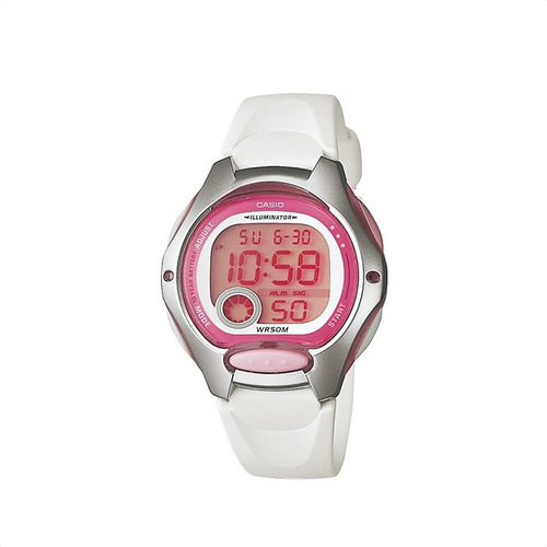 Reloj Casio Mujer Sumergible Digital Lw-200 Deportivo Led