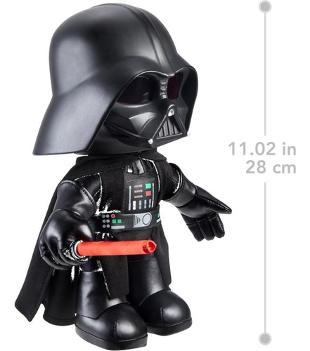 Pelucia Com Mecanismo Star Wars Darth Vader Voz 28cm