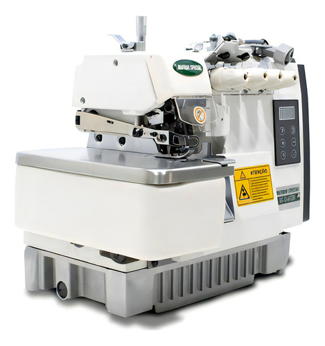 Overlock 4 Fios Direc Drive, Com Correntinha- Ms-220v Cor Branco 220V