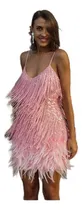 Comprar Vestido De Fiesta Borlas De Plumas Sexy Plumas Sexy For