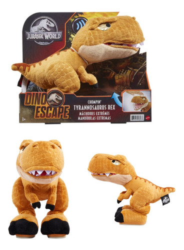 Peluche Tiranosaurio Rex Jurassic World Con Sonido 