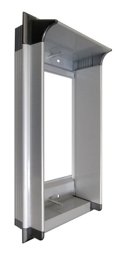 Carcasa De Protección Para Su Portero De Audio Gsm Color Plateado