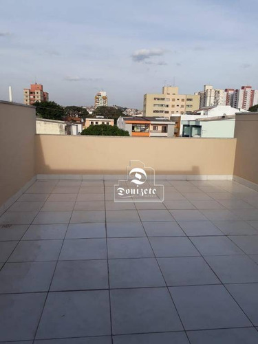 Cobertura À Venda, 195 M² Por R$ 584.000,00 - Vila Homero Thon - Santo André/sp - Co11232