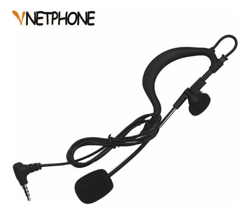 Y Auricular Earhook Arbitro 3.5 Mm Vnetphone Intercom Para .