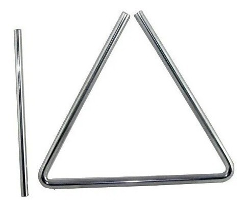 Triangulo 2 Tonos 13cm. Aluminio