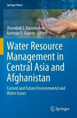 Libro Water Resource Management In Central Asia And Afgha...