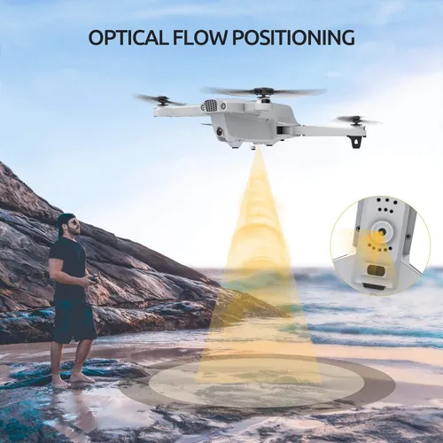 Tomzon D65 Dron Gps Con C mara Para Adultos 4k Uhd Cuadri