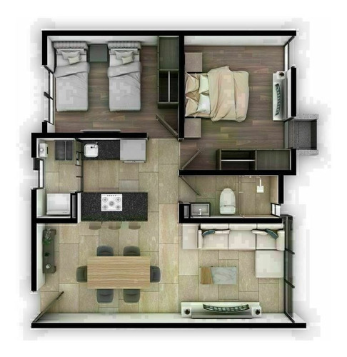 Imagen 10 de 13 de Departamento En Venta Portales Benito Juárez (m2d1672)