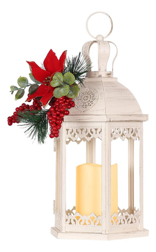 Decoraciones De Navidad Para El Hogar De Decorkey, Linterna