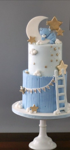Adorno Para Torta De Baby Shower ,cumpleaños En Porcelana .