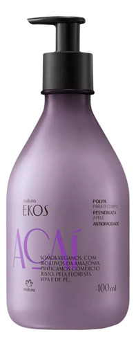Crema Ekos Acai Natura 400ml
