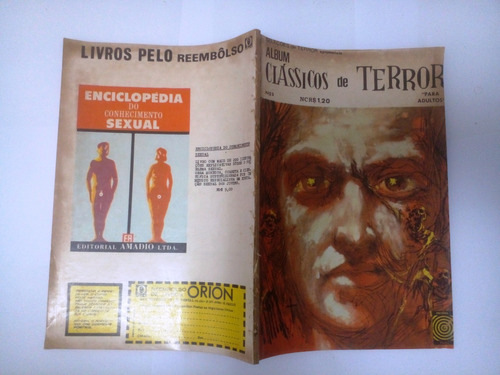 Album Classicos De Terror 3 - Lombada Gasta - Editora Taika