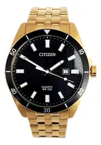 Comprar Reloj Citizen Hombre Sumergible C\u002Fcalendario(r52) Color de la correa Dorado Color del bisel Negro Color del fondo Negro