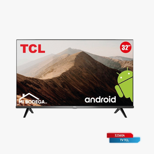 Imagen 1 de 4 de Televisor Smart Tv Tcl 32 Pulgadas Fhd Android