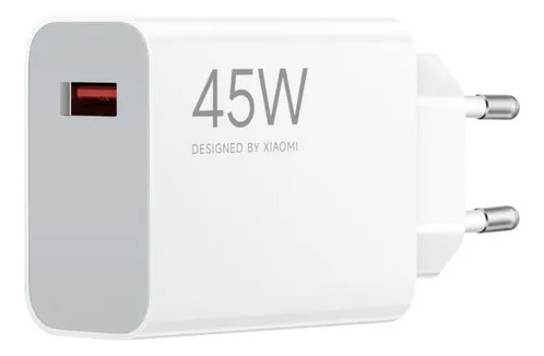 Cargador Xiaomi 45w Turbo Incluye Cable - Original Blanco