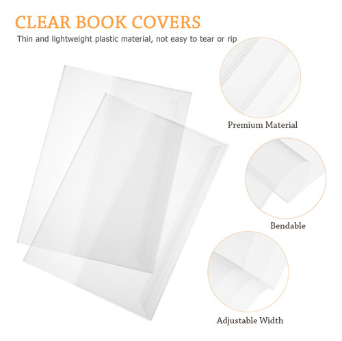 Fundas Protectoras Impermeables Transparentes For Libros De