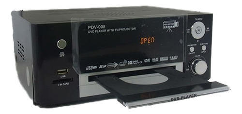 Proyector 18-100  Multimedia C/reproductor Dvd | Compralohoy