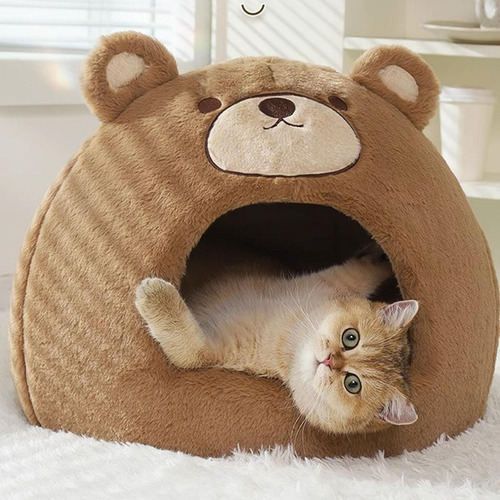 Nido Para Gatos Semicerrado, Cama Para Gatos Para El S