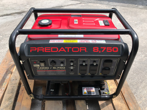 Generador Electrico Portátil Inverter 8750 110/220 Predator
