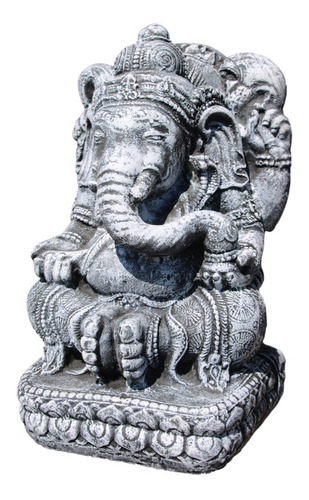 Ganesha Estatua Jardín Hormigón