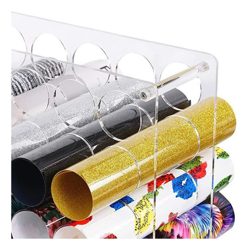 Soporte Para Rollo De Vinilo De 25 Orificios, Almacenamiento