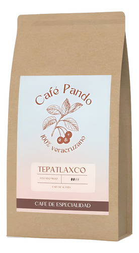 Café 100% De Veracruz Mezcla Robusta & Arábica, Grano 500gr