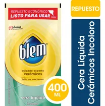 Comprar Repuesto Cera Líquida Incolora Cuidado Experto 400ml Blem