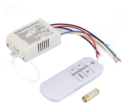 Interruptor Inteligente Wireless 3 Vias P/ Lampadas 110~220v