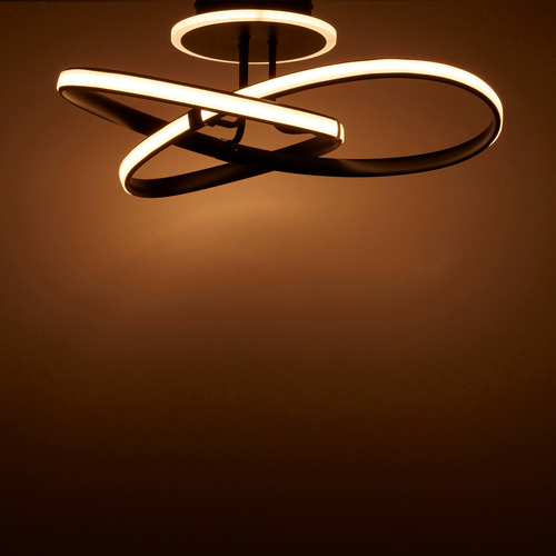 Lámpara Colgante De Techo Tipo Nudo Illux Dl-2422.n27