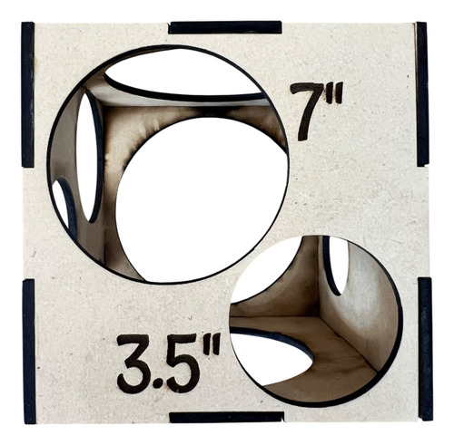 Calibrador De Globo Corte Laser Mdf