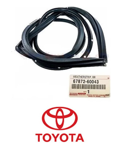 Goma De Puerta Delantera Toyota Meru Y Prado Original