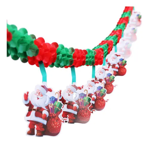 comprar Banderín Colgante De Decoración Navideña Con Banderines De P