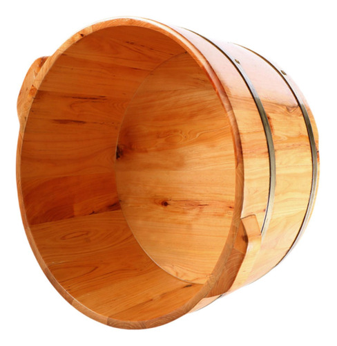Lavabo De Madera Para Pies, Barril Para Pedicura Con Doble