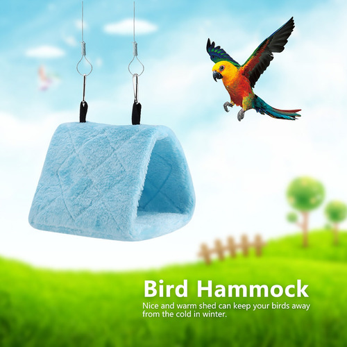 Hamaca Tienda De Jaula Colgante Pájaros Cama Cálida Loros S