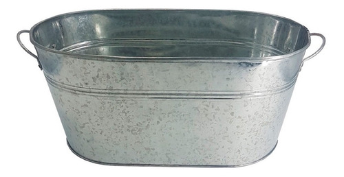 Imagen 5 de 7 de Frapera Hielera Balde Champagne Zinc Oval Varias Botellas Hb