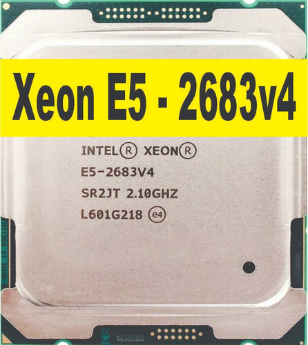 Kit Placa F8 + Xeon 2683 V4 + 64gb Ram + Cooler De 3 Fans Cor Preto