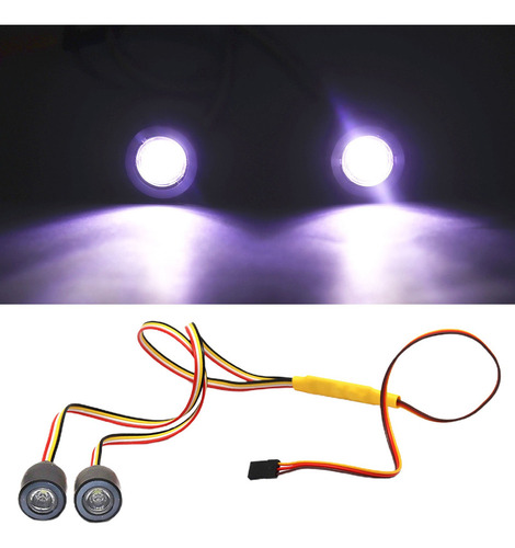 De Luz Led Luces De Camión Rc Car Crawler Accesorios 1/10