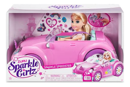 Chispa Chica Rosa Convertible Con Juego De Muñecas C6q6m