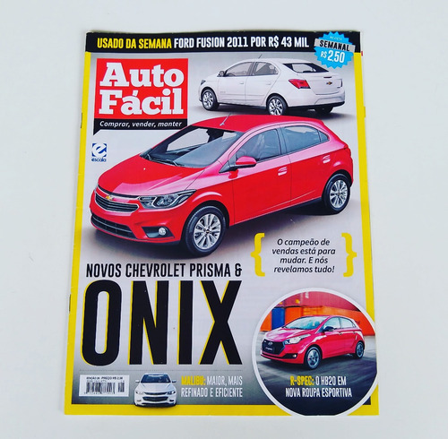 Lote 2 Revista Auto Fácil Semanal Número 28 E 58 Ed Escala (Usado)